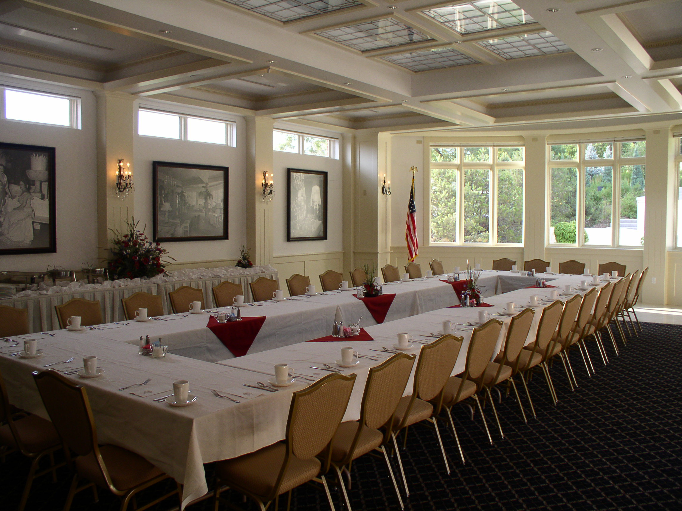 Boettcher Cabinet Room Meeting table