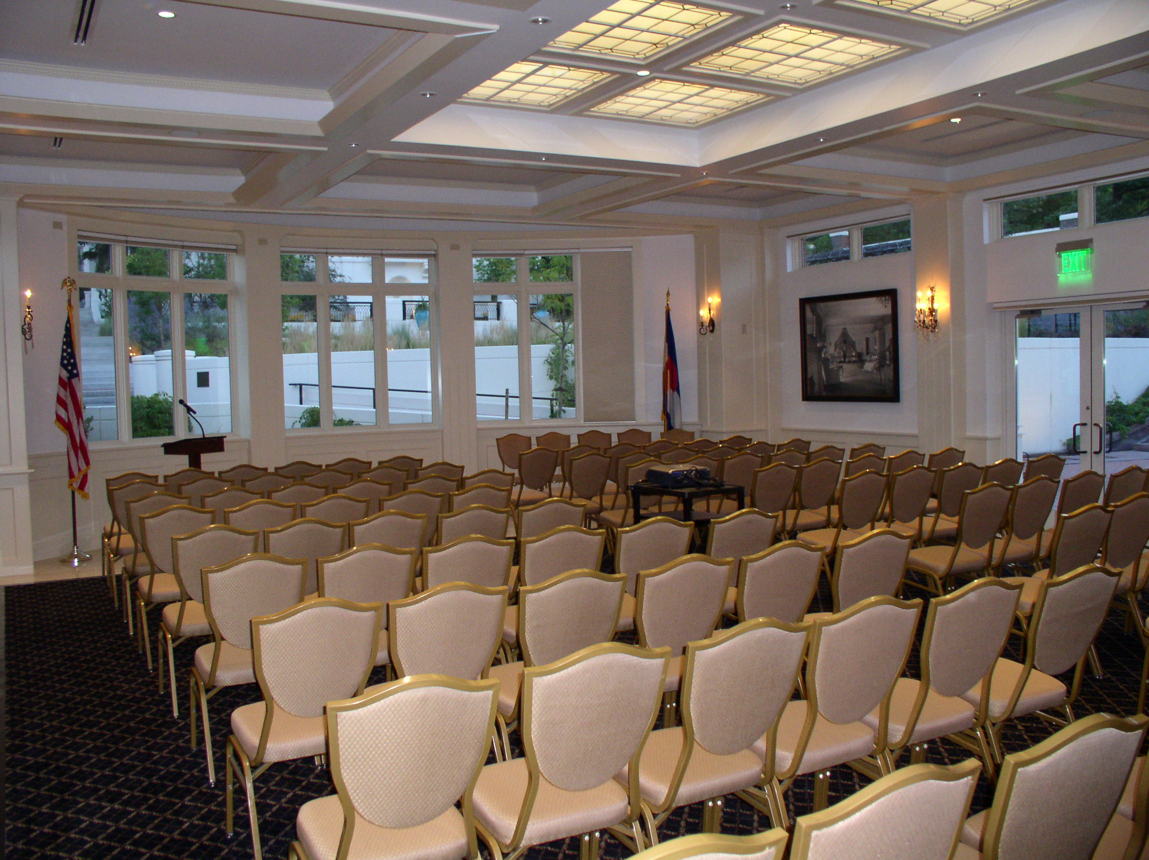 Boettcher Cabinet Room - Theater Style Seating