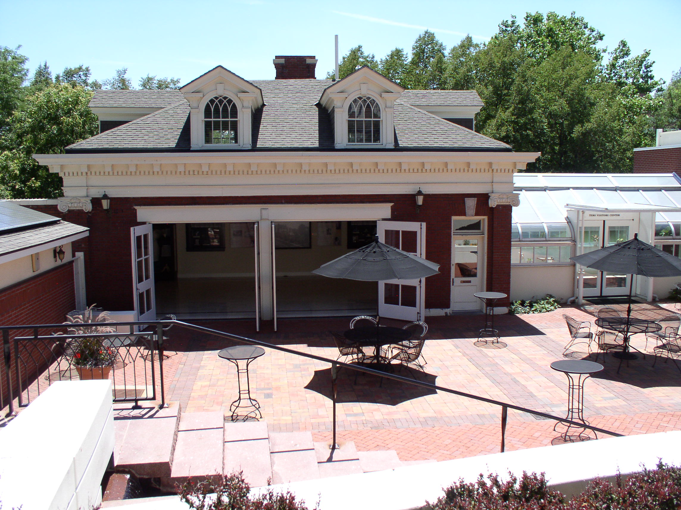 Tebo Family Visitors Center Entry